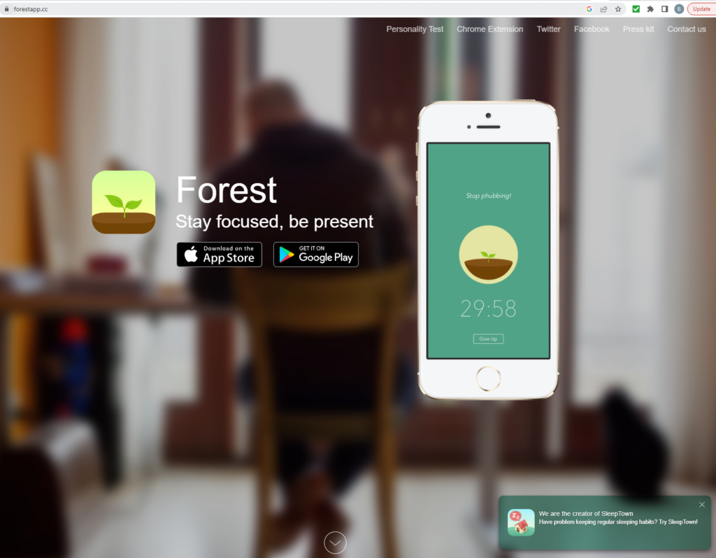 the forest app
